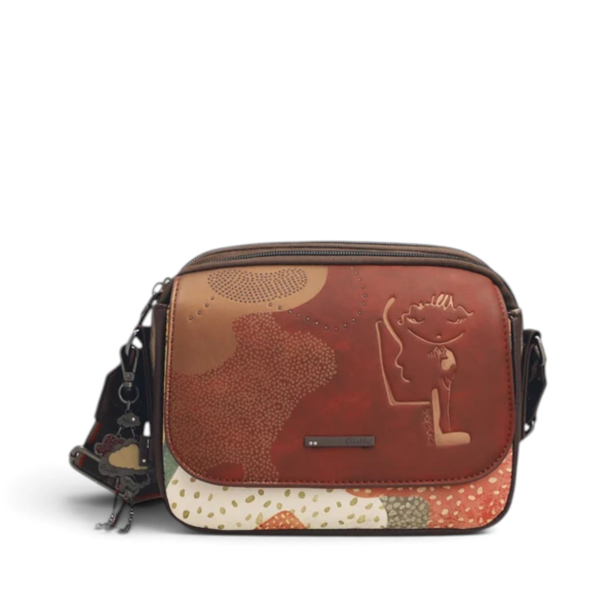Borsa a Tracolla Donna Anekke Odyssey in Ecopelle con Patta