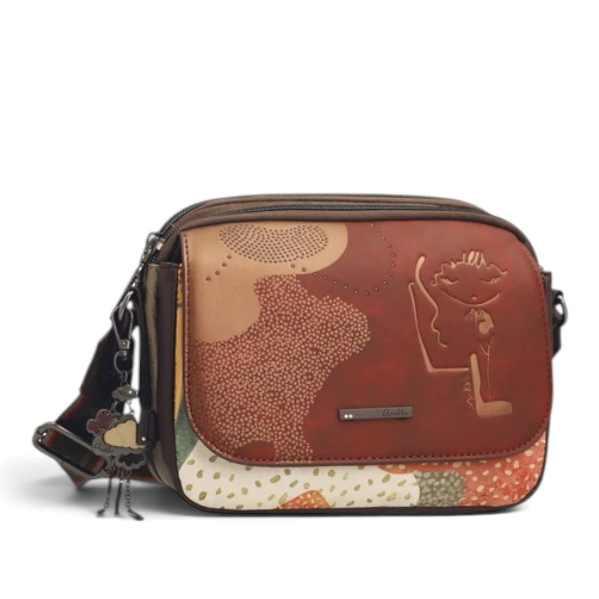 Borsa a Tracolla Donna Anekke Odyssey in Ecopelle con Patta