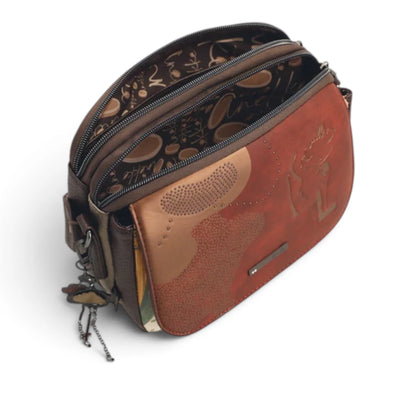 Borsa a Tracolla Donna Anekke Odyssey in Ecopelle con Patta