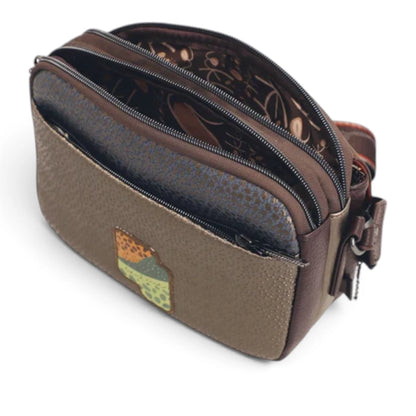 Borsa a Tracolla Donna Anekke Odyssey in Ecopelle con Patta