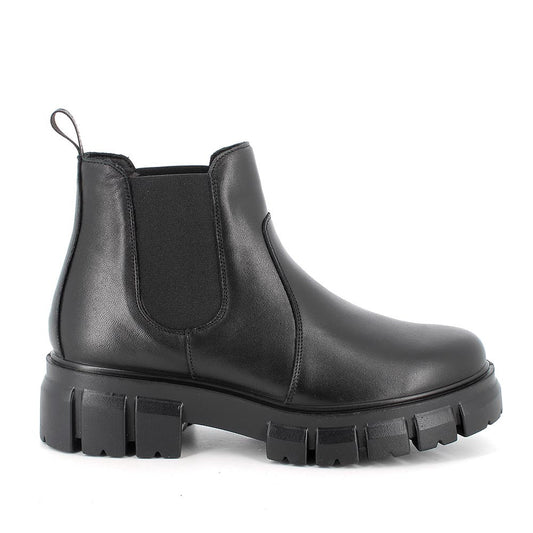 Stivaletto Beatles Donna Igi&Co in Pelle Nero