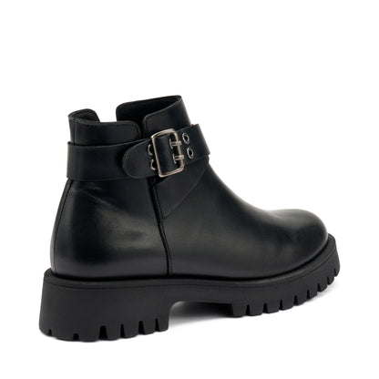 Stivaletto Donna FRAU in Pelle Nero