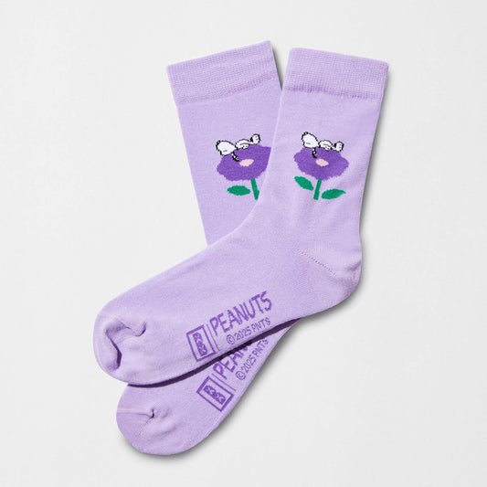 BeSnoopy Flower - Calzini in Cotone 100% Biologico: Taglia 36/40