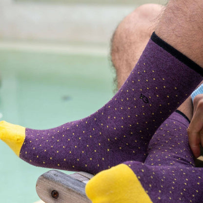 Calzini da Uomo in cotone pettinato - Mysterio. Taglia 41/46