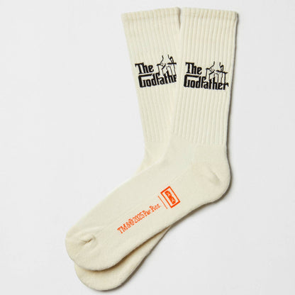 Calzini il Padrino - Calzini in Cotone Biologico al 100%: Beige - Taglia 41/46