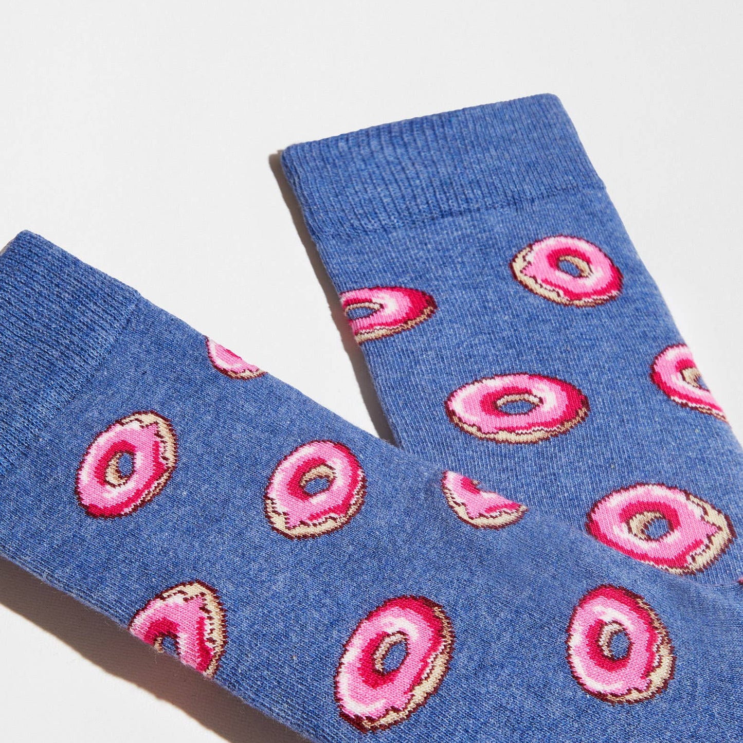 BeDonut Blue - Calzini in Cotone Biologico 100%: Taglia 41/46