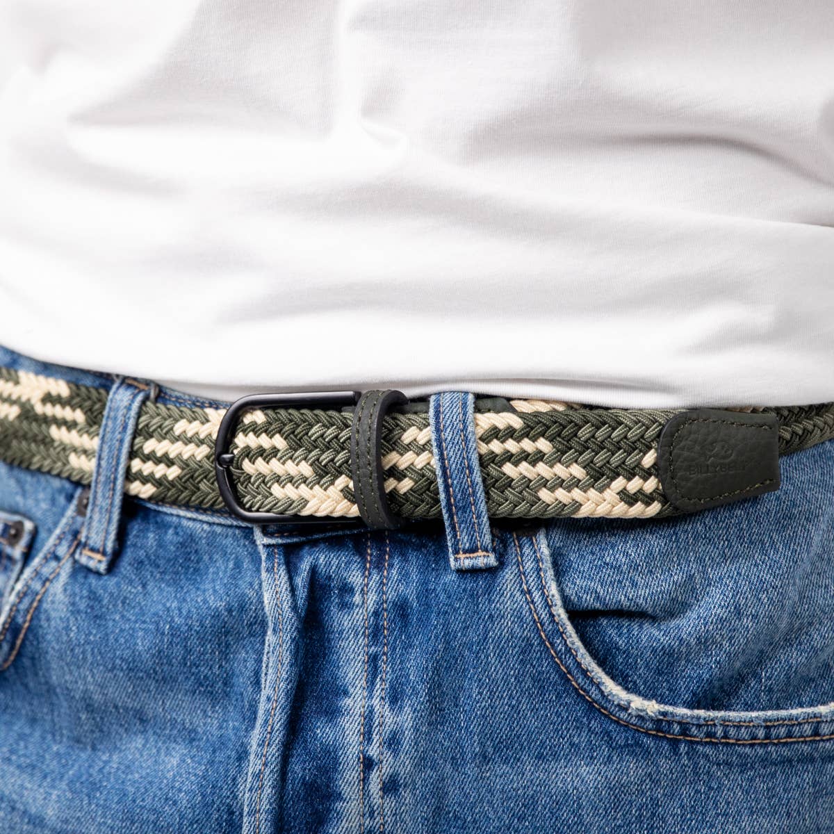 Cintura intrecciata elastica Amazonia