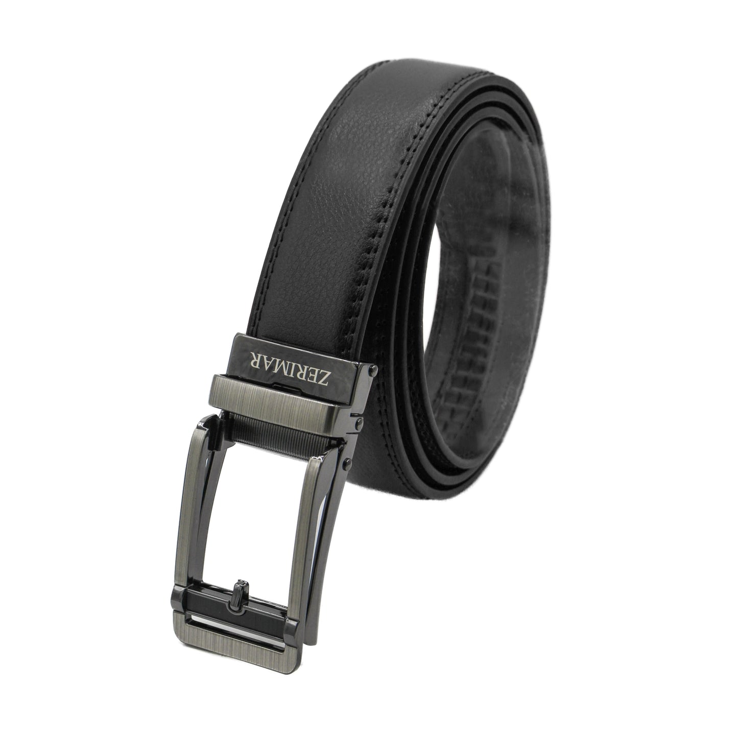 Cintura in pelle premium Zerimar con fibbia automatica elegante da 30 mm