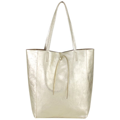 Borsa a Spalla in Pelle sfoderata Sole