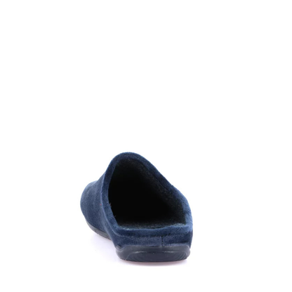 Pantofola Uomo Grunland in tessuto Blu