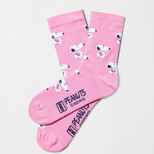 BeSnoopy Pink - Calzini in Cotone 100% Biologico: Taglia 36/40