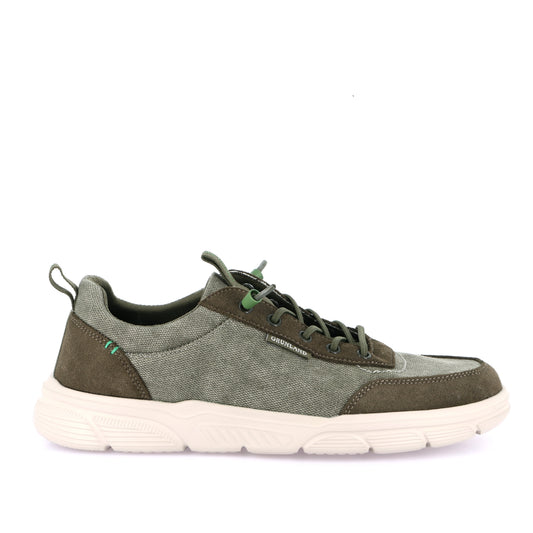 Sneakers Uomo Grunland Tessuto Militare