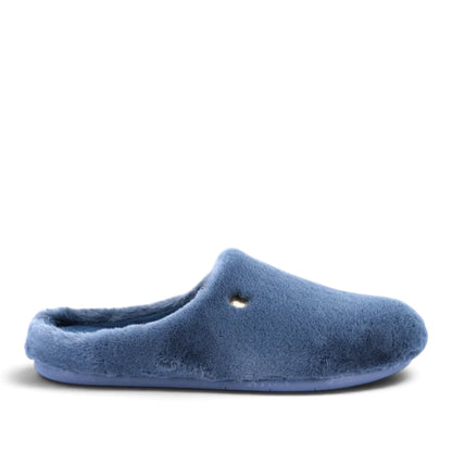 Pantofola Donna Grunland in Morbido Peluche Jeans