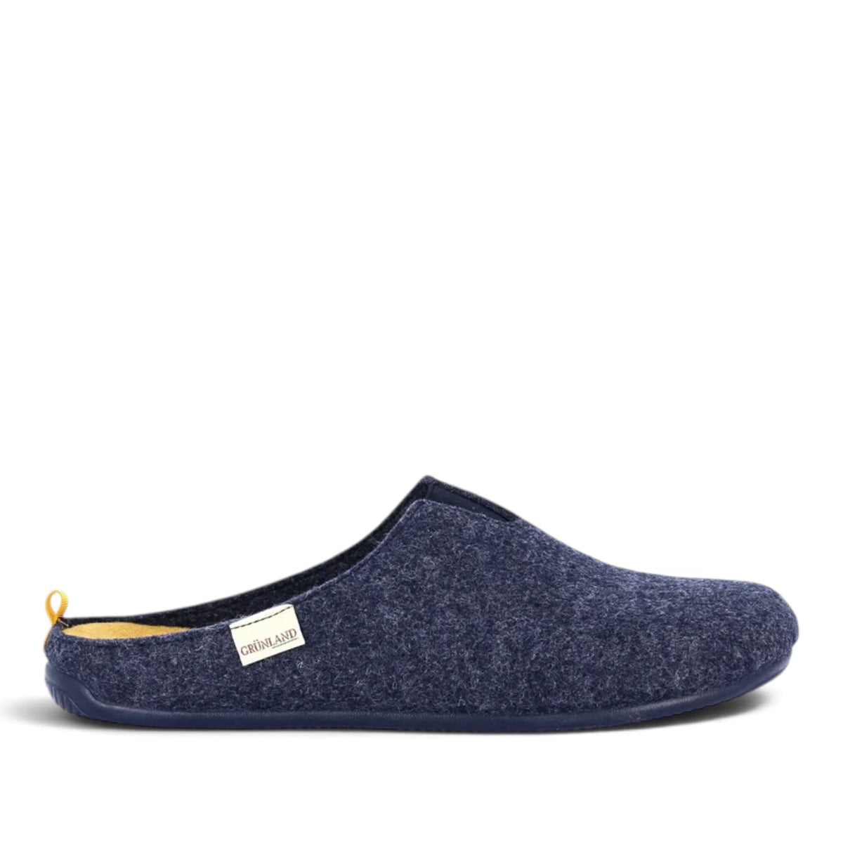 Pantofola Uomo Grunland Blu interno Giallo