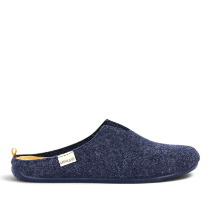 Pantofola Uomo Grunland Blu interno Giallo