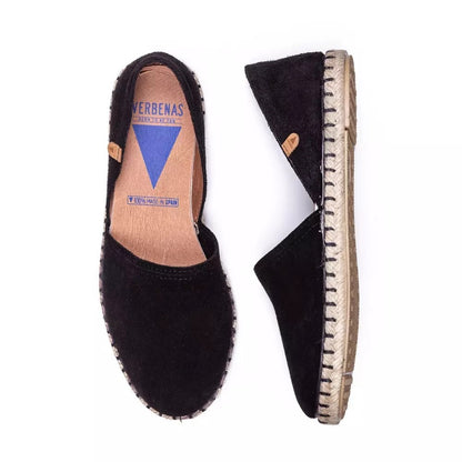 Espadrillas Donna Verbenas Carmen Nero