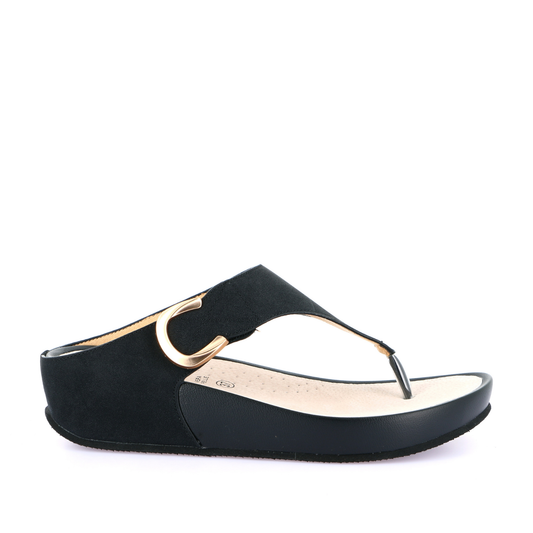 Scalzato Donna Grunland Infradito DIRA Nero