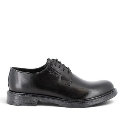 Derby Uomo IGI&CO in Pelle Nera Liscia