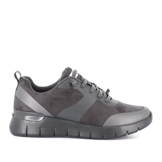 Sneakers Donna Grunland Antracite con laccio elastico