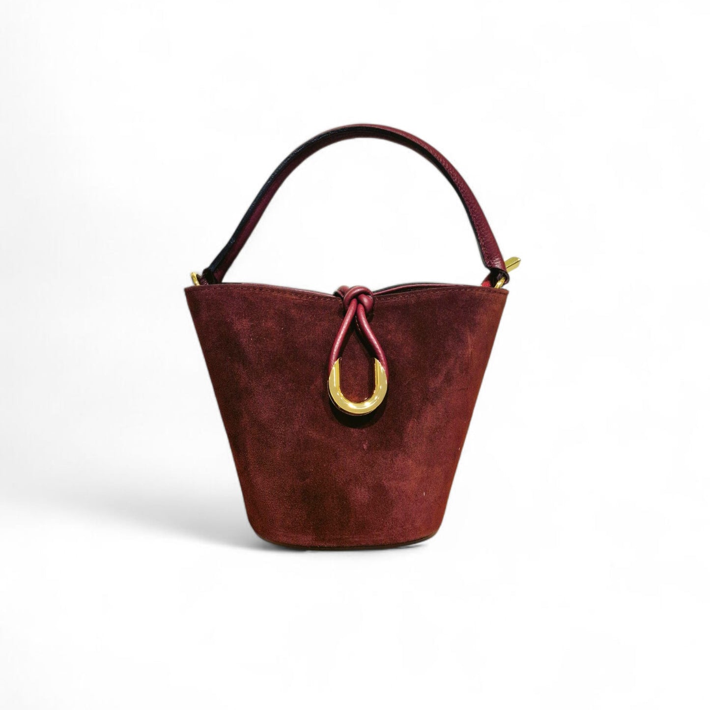 Secchiello in Pelle Scamosciata Alice