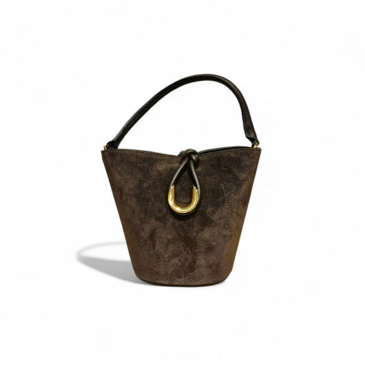 Secchiello in Pelle Scamosciata Alice