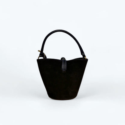 Secchiello in Pelle Scamosciata Alice