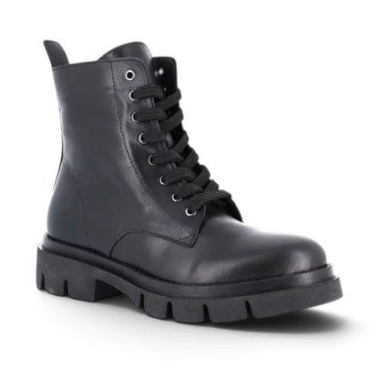 Anfibio Donna Grunland in Morbida Pelle Nero con zip