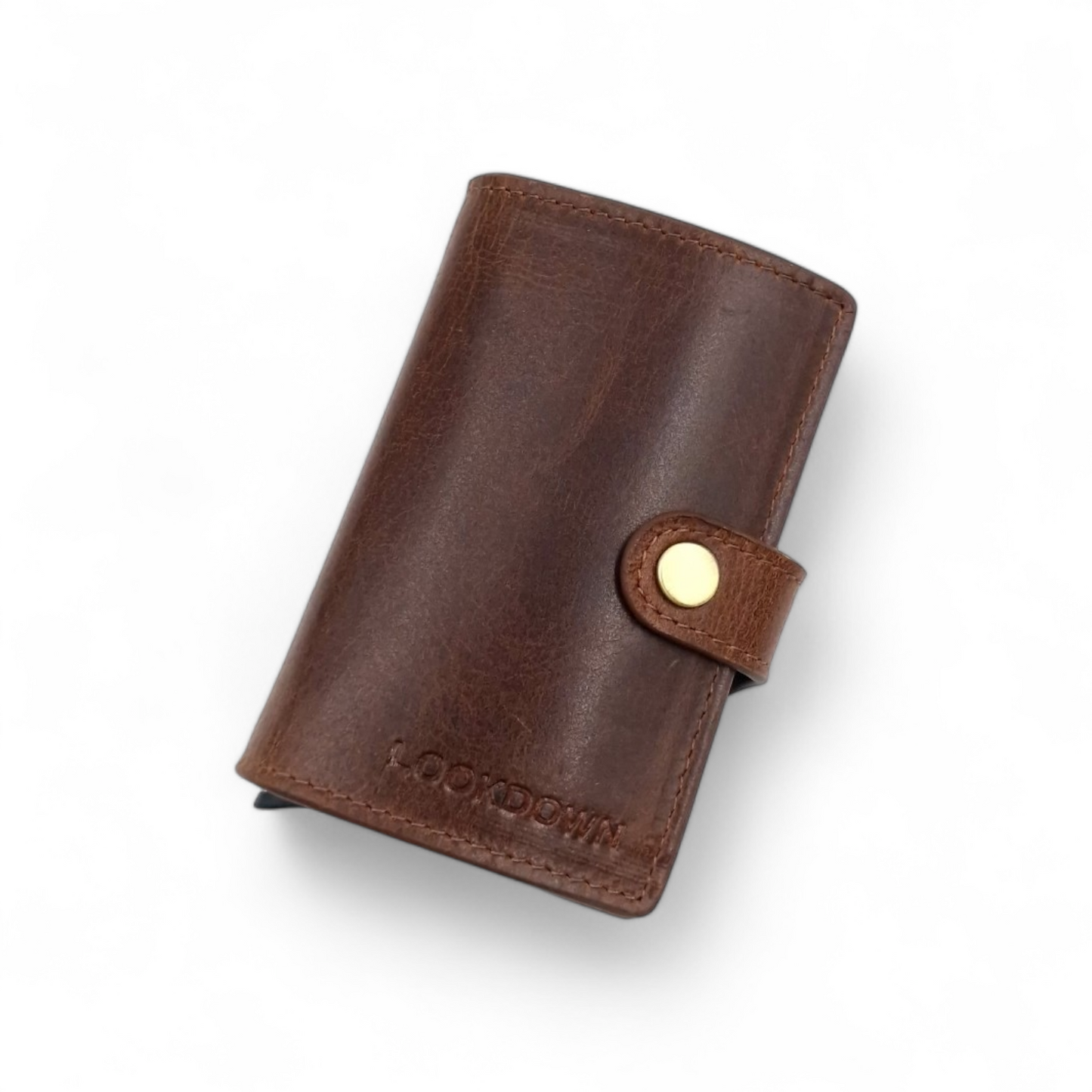 Wallet in Pelle Savage Cuoio