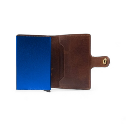 Wallet in Pelle Savage Cuoio