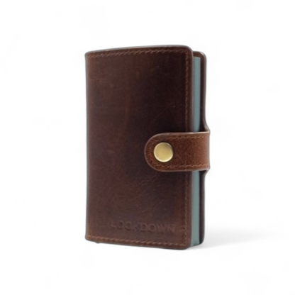 Wallet in Pelle Savage Cuoio