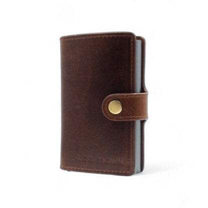 Wallet in Pelle Savage Cuoio