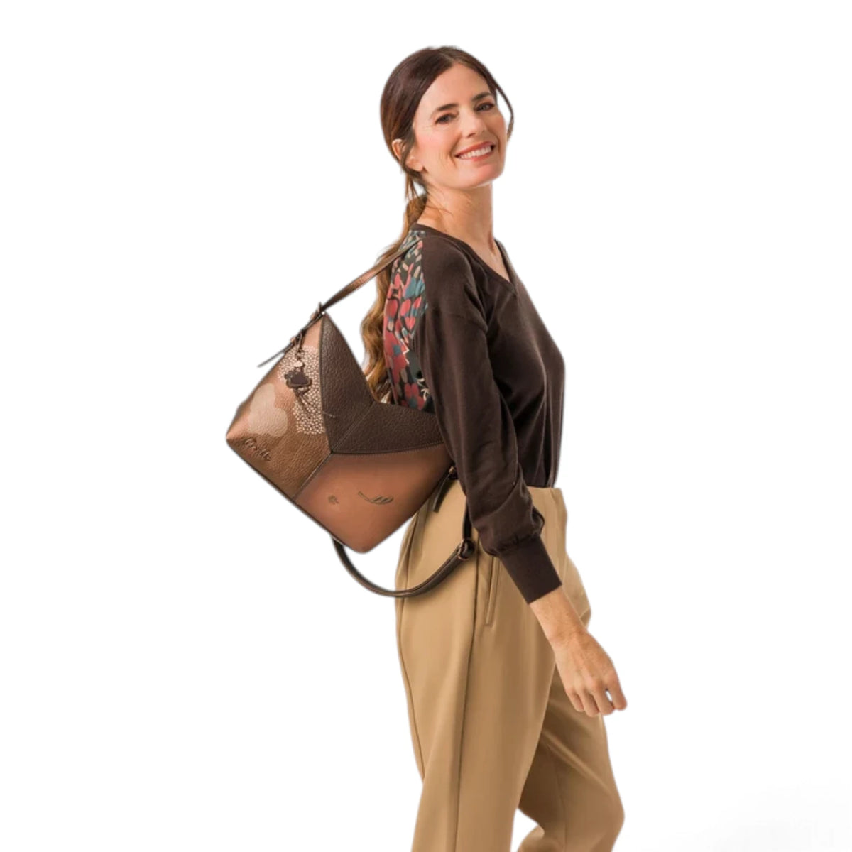 Borsa Donna  a Spalla Anekke Voyage in Ecopelle con Tracolla