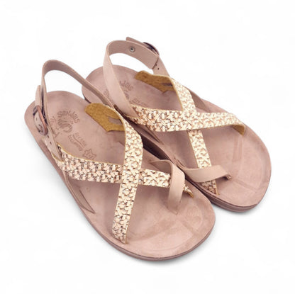 Sandalo Donna Fantasy Sandals Elinor Oro Rosa