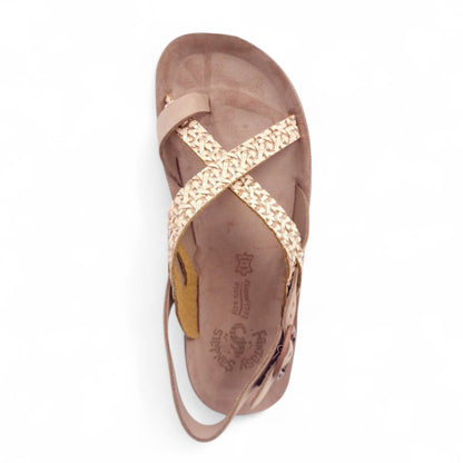 Sandalo Donna Fantasy Sandals Elinor Oro Rosa