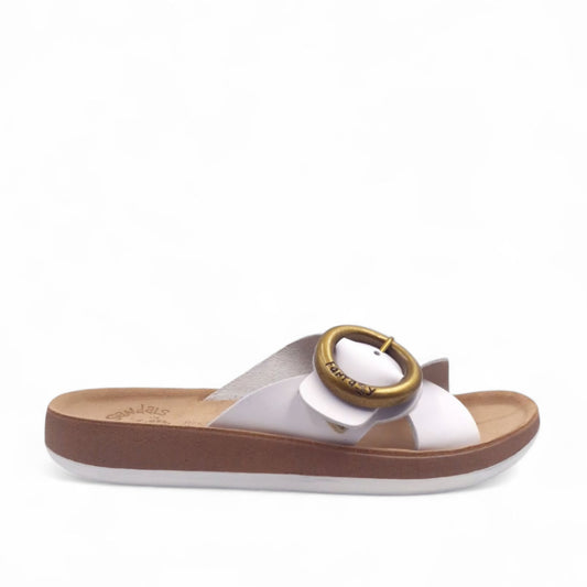 Scalzato Donna Fantasy Sandals Natalie Bianco