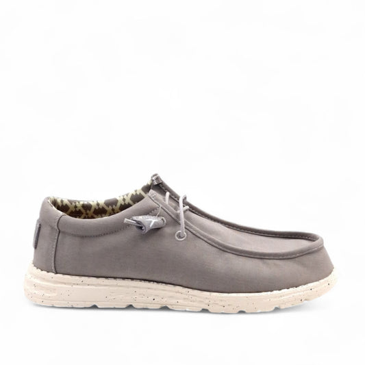 Mocassino Uomo HiGuys in tessuto Taupe