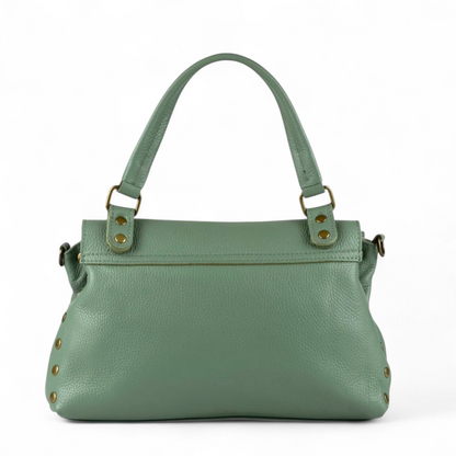 Borsa a Mano Postina in Pelle Susy con Borchie