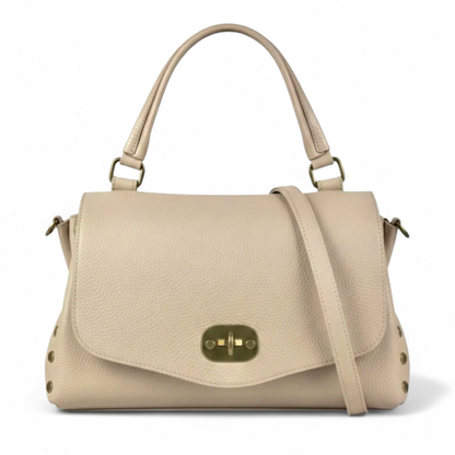 Borsa a Mano Postina in Pelle Susy con Borchie