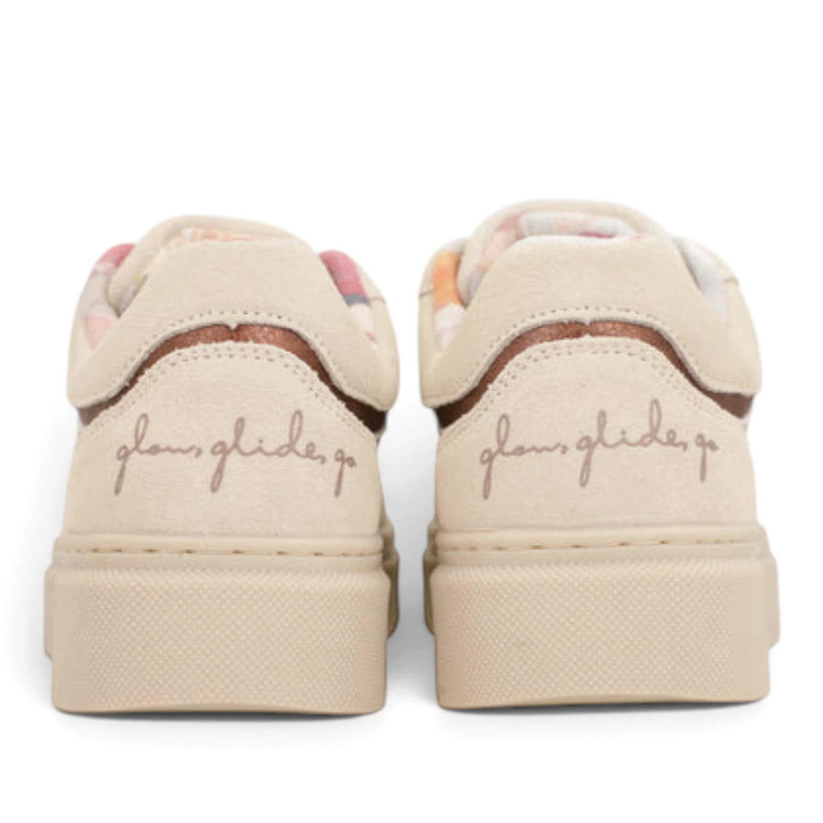 Sneakers Donna Anekke Panna in Pelle Nabuk con Dettagli a Contrasto