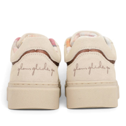 Sneakers Donna Anekke Panna in Pelle Nabuk con Dettagli a Contrasto