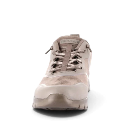 Sneakers Donna Grunland Fango con lacci elastici Ultra Leggere