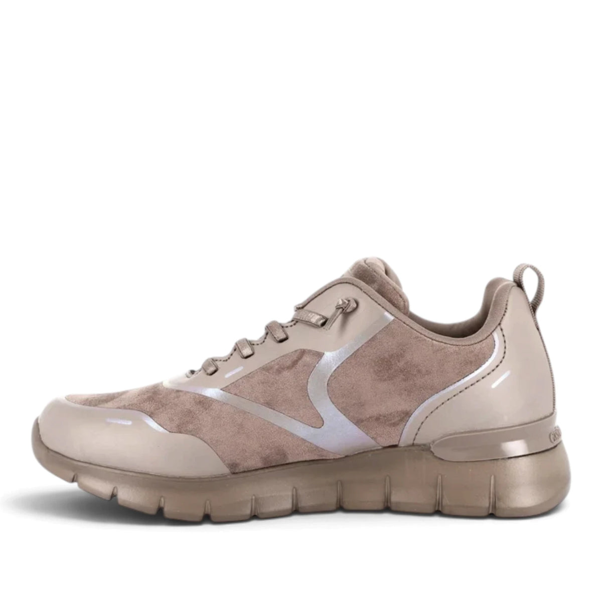 Sneakers Donna Grunland Fango con lacci elastici Ultra Leggere