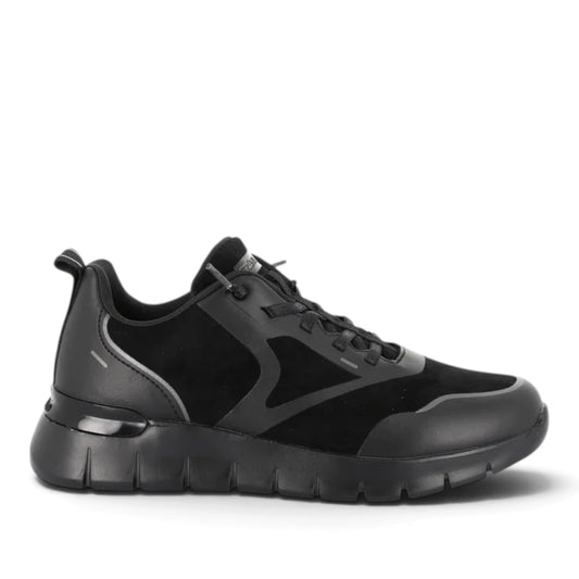 Sneakers Donna Grunland Nero con lacci elastici Ultra Leggere