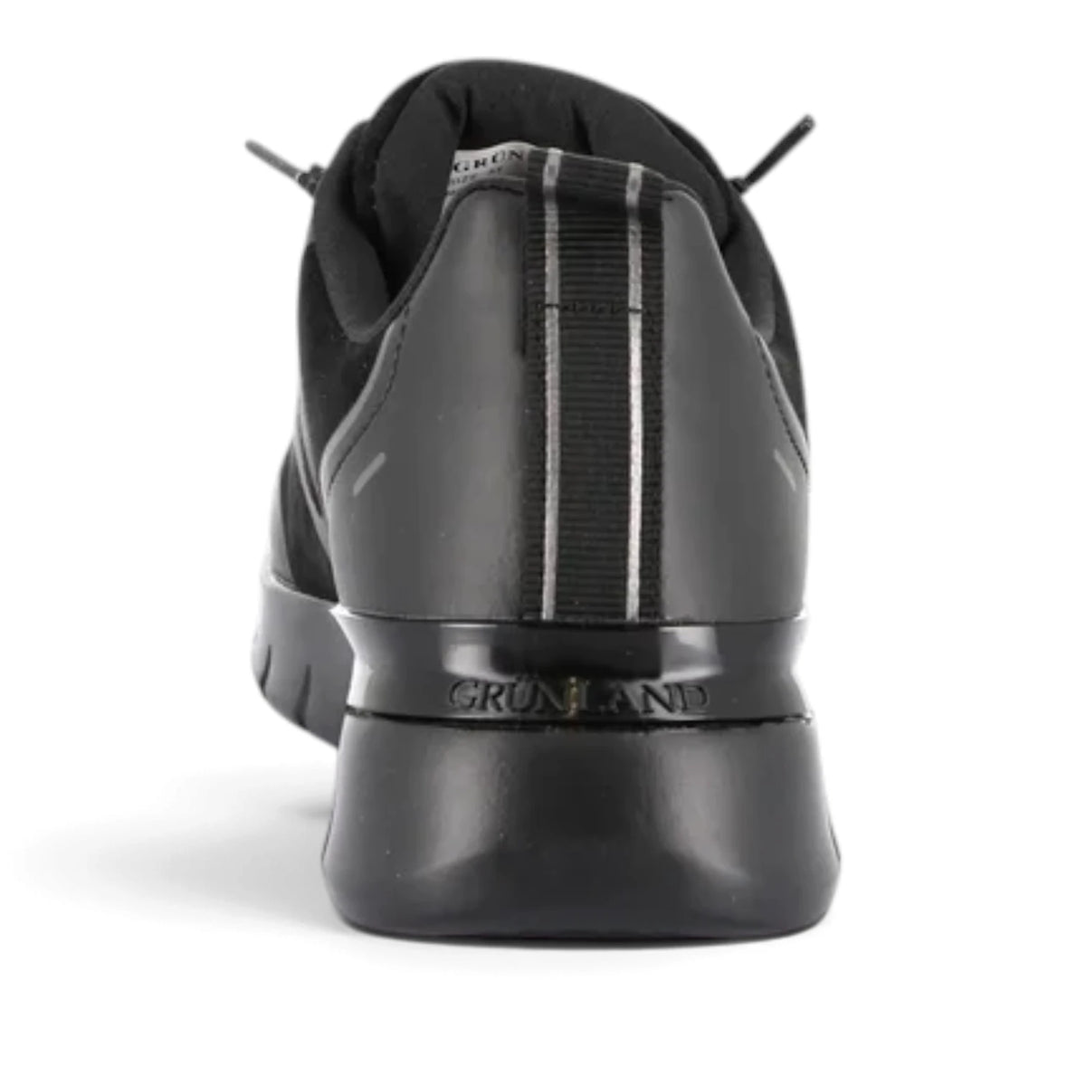 Sneakers Donna Grunland Nero con lacci elastici Ultra Leggere