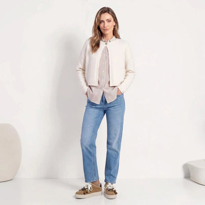 Sneakers Donna Tamaris in Pelle Scamosciata Fango con suola Leggera