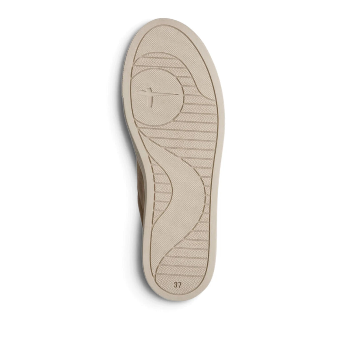 Sneakers Donna Tamaris in Pelle Scamosciata Fango con suola Leggera