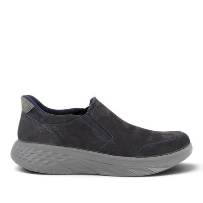 Sneakers Uomo Slip on Igi&Co in pelle Blu