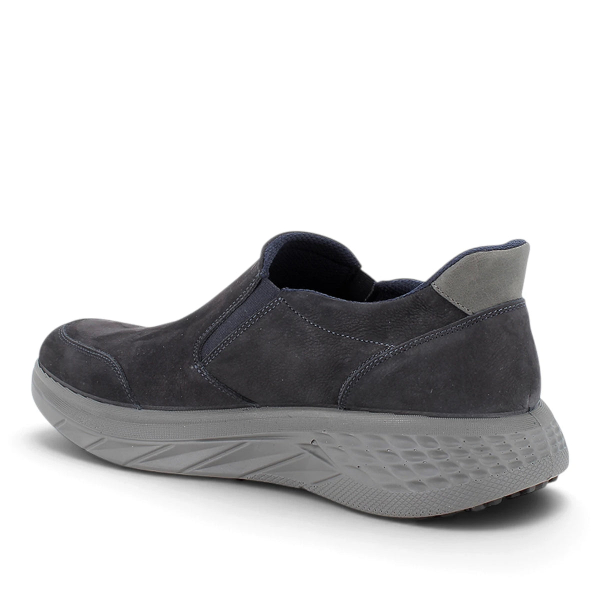Sneakers Uomo Slip on Igi&Co in pelle Blu