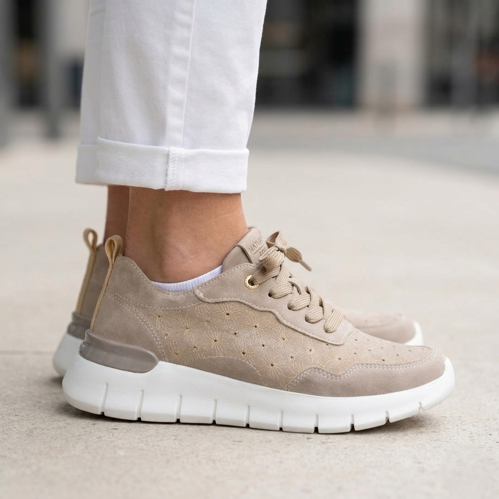 Sneakers Donna Grunland traforate Fango Ultra Leggere