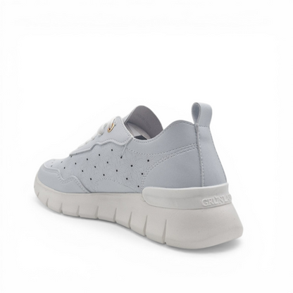 Sneakers Donna Grunland traforate Bianco Ultra Leggere